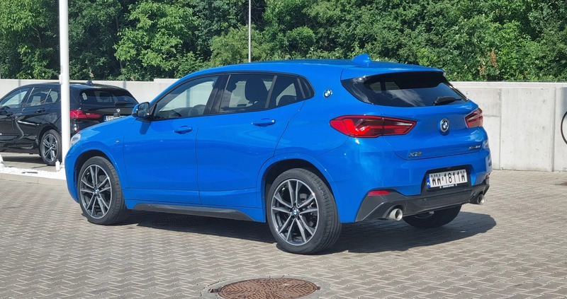 BMW X2 cena 118000 przebieg: 57000, rok produkcji 2018 z Łódź małe 37